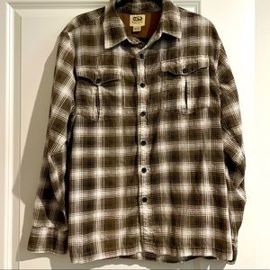 (NWOT) Mens Honolua plaid long sleeve shirt. Size L